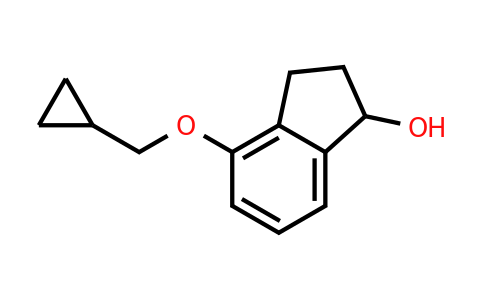 CAS 1340382-22-0 | 4-(cyclopropylmethoxy)-2,3-dihydro-1H-inden-1-ol