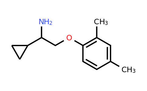 CAS 1340391-41-4 | 1-Cyclopropyl-2-(2,4-dimethylphenoxy)ethanamine