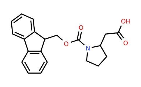 CAS 1340391-75-4 | 2-(1-[(9H-fluoren-9-ylmethoxy)carbonyl]pyrrolidin-2-yl)acetic acid