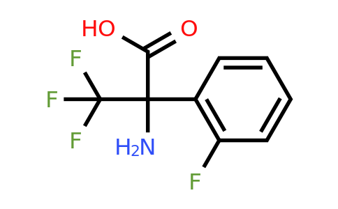 CAS 1340437-02-6 | 2-amino-3,3,3-trifluoro-2-(2-fluorophenyl)propanoic acid