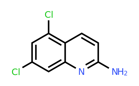 CAS 1340437-57-1 | 5,7-dichloroquinolin-2-amine