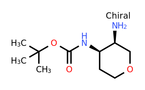 CAS 1340474-87-4 | Tert-Butyl N-[(3R,4R)-3-Aminotetrahydropyran-4-Yl]Carbamate