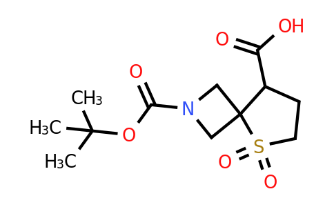 CAS 1340481-81-3 | 2-(Tert-butoxycarbonyl)-5-thia-2-azaspiro[3.4]octane-8-carboxylic acid 5,5-dioxide