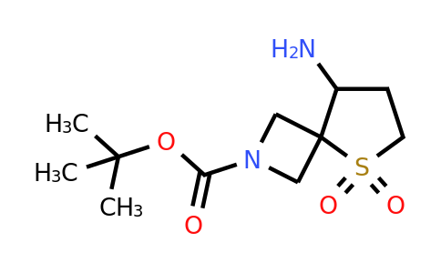 CAS 1340481-83-5 | Tert-butyl 8-amino-5-thia-2-azaspiro[3.4]octane-2-carboxylate 5,5-dioxide