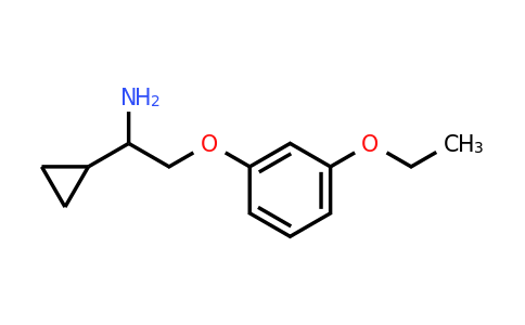 CAS 1340500-21-1 | 1-Cyclopropyl-2-(3-ethoxyphenoxy)ethanamine