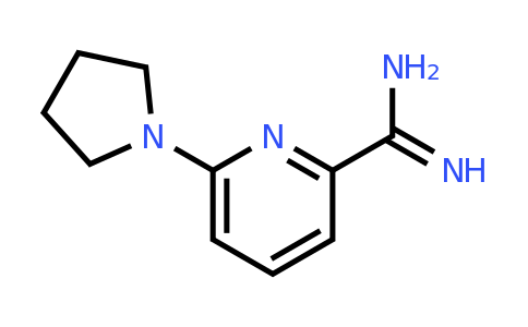 CAS 1340500-59-5 | 6-(pyrrolidin-1-yl)pyridine-2-carboximidamide