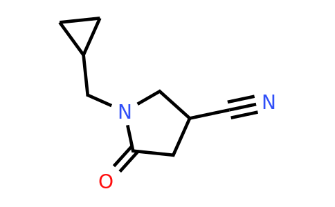 CAS 1340521-87-0 | 1-(cyclopropylmethyl)-5-oxopyrrolidine-3-carbonitrile