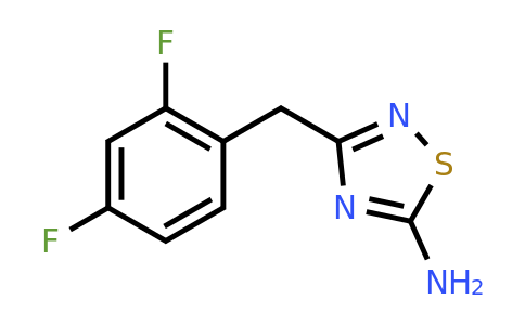 CAS 1340538-90-0 | 3-[(2,4-difluorophenyl)methyl]-1,2,4-thiadiazol-5-amine
