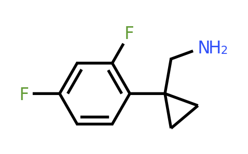 CAS 1340550-61-9 | [1-(2,4-difluorophenyl)cyclopropyl]methanamine