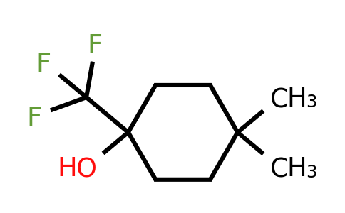 CAS 1340556-25-3 | 4,4-dimethyl-1-(trifluoromethyl)cyclohexan-1-ol