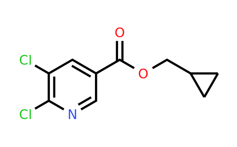 CAS 1340556-60-6 | cyclopropylmethyl 5,6-dichloropyridine-3-carboxylate