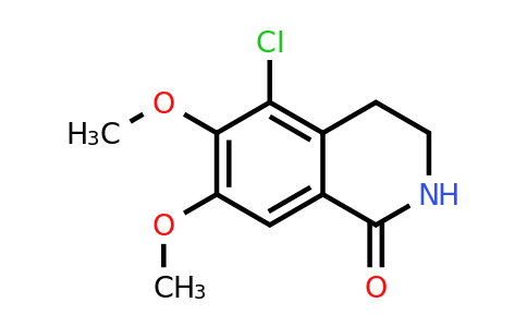 CAS 1340567-02-3 | 5-chloro-6,7-dimethoxy-3,4-dihydroisoquinolin-1(2H)-one