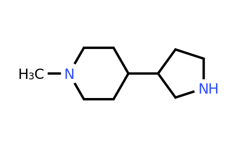 CAS 1341047-26-4 | 1-methyl-4-(pyrrolidin-3-yl)piperidine