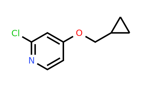 CAS 1341052-60-5 | 2-chloro-4-(cyclopropylmethoxy)pyridine