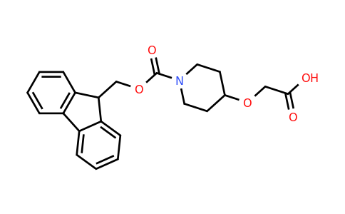 CAS 1341147-06-5 | 2-[(1-{[(9H-fluoren-9-yl)methoxy]carbonyl}piperidin-4-yl)oxy]acetic acid