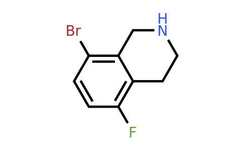 CAS 1341214-45-6 | 8-bromo-5-fluoro-1,2,3,4-tetrahydroisoquinoline