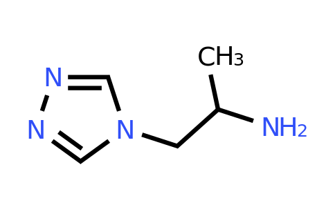 CAS 1341337-53-8 | 1-(4H-1,2,4-triazol-4-yl)propan-2-amine
