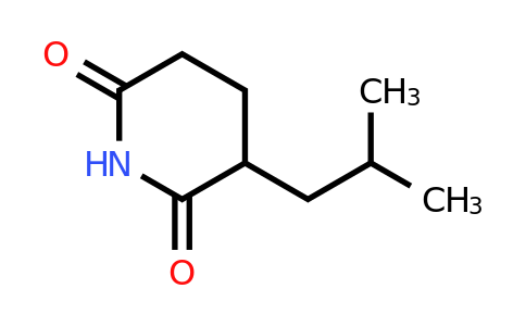 CAS 1341348-16-0 | 3-(2-methylpropyl)piperidine-2,6-dione