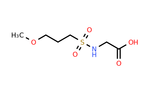 CAS 1341427-02-8 | 2-(3-methoxypropanesulfonamido)acetic acid
