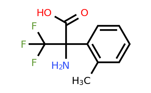 CAS 1341434-25-0 | 2-amino-3,3,3-trifluoro-2-(2-methylphenyl)propanoic acid