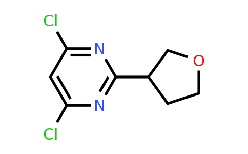 CAS 1341502-86-0 | 4,6-Dichloro-2-(tetrahydrofuran-3-yl)pyrimidine