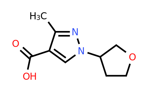 CAS 1341513-43-6 | 3-methyl-1-(oxolan-3-yl)-1H-pyrazole-4-carboxylic acid