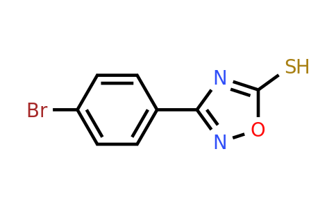 CAS 1341567-52-9 | 3-(4-bromophenyl)-1,2,4-oxadiazole-5-thiol