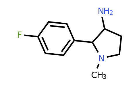 CAS 1341576-39-3 | 2-(4-fluorophenyl)-1-methylpyrrolidin-3-amine