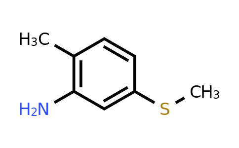CAS 1341620-91-4 | 2-methyl-5-(methylsulfanyl)aniline