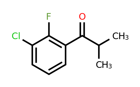 CAS 1341641-88-0 | 1-(3-chloro-2-fluorophenyl)-2-methylpropan-1-one