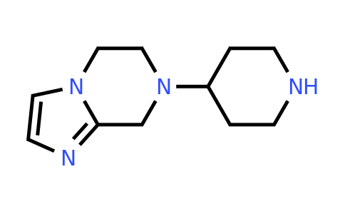 CAS 1341657-65-5 | 4-{5H,6H,7H,8H-imidazo[1,2-a]pyrazin-7-yl}piperidine