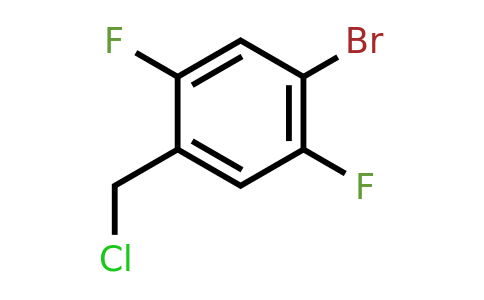 CAS 1341660-62-5 | 1-Bromo-4-(chloromethyl)-2,5-difluorobenzene