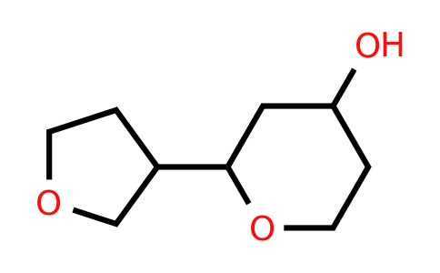 CAS 1341662-22-3 | 2-(oxolan-3-yl)oxan-4-ol