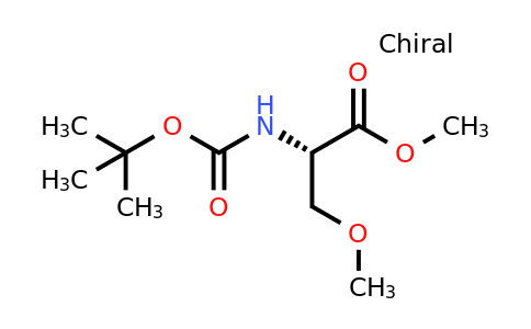 CAS 134167-07-0 | methyl (2S)-2-{[(tert-butoxy)carbonyl]amino}-3-methoxypropanoate