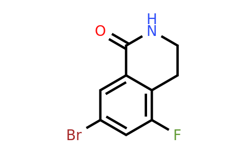 CAS 1341674-79-0 | 7-bromo-5-fluoro-1,2,3,4-tetrahydroisoquinolin-1-one