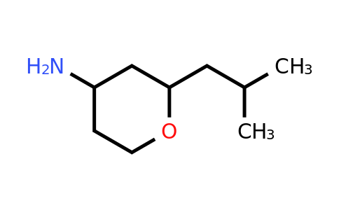 CAS 1341729-33-6 | 2-(2-methylpropyl)oxan-4-amine
