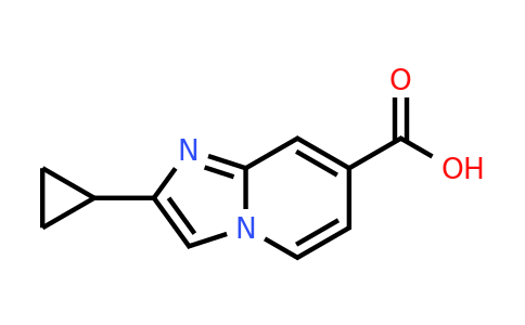CAS 1341743-58-5 | 2-cyclopropylimidazo[1,2-a]pyridine-7-carboxylic acid