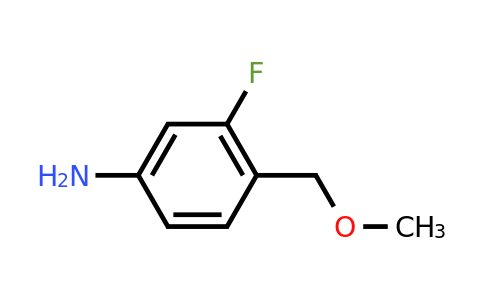 CAS 1341785-86-1 | 3-Fluoro-4-(methoxymethyl)aniline