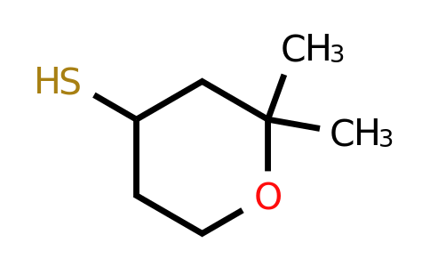 CAS 1341786-89-7 | 2,2-dimethyloxane-4-thiol