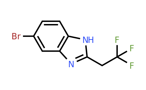 CAS 1341801-56-6 | 5-bromo-2-(2,2,2-trifluoroethyl)-1H-1,3-benzodiazole