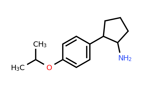 CAS 1341829-94-4 | 2-[4-(propan-2-yloxy)phenyl]cyclopentan-1-amine