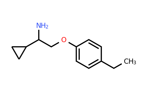 1-Cyclopropyl-2-(4-ethylphenoxy)ethanamine