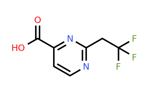 CAS 1341851-33-9 | 2-(2,2,2-Trifluoroethyl)pyrimidine-4-carboxylic acid