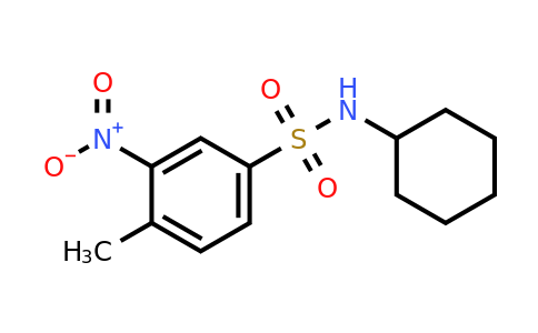 CAS 134187-80-7 | N-Cyclohexyl-4-methyl-3-nitrobenzenesulfonamide
