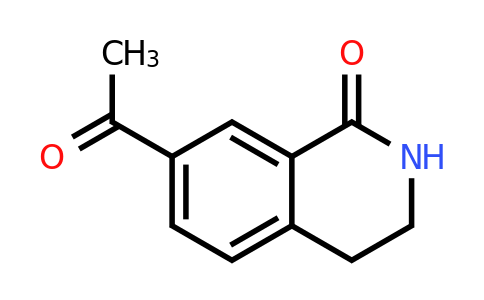 CAS 1341870-16-3 | 7-acetyl-3,4-dihydro-2H-isoquinolin-1-one