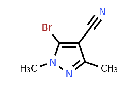 CAS 1341871-95-1 | 5-bromo-1,3-dimethyl-1H-pyrazole-4-carbonitrile