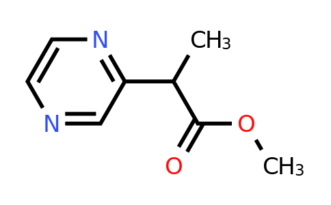 CAS 1341956-76-0 | methyl 2-(pyrazin-2-yl)propanoate