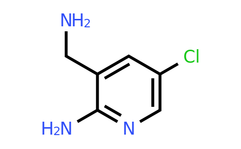 CAS 1341966-86-6 | 3-(Aminomethyl)-5-chloropyridin-2-amine