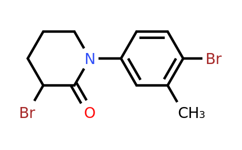 CAS 1341968-84-0 | 3-bromo-1-(4-bromo-3-methylphenyl)piperidin-2-one