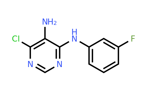 CAS 1341969-54-7 | 6-Chloro-N4-(3-fluorophenyl)pyrimidine-4,5-diamine